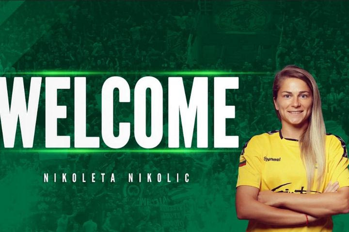 Παναθηναϊκός, ποδόσφαιρο γυναικών: Ντύθηκε στα πράσινα η Νικολέτα Νίκολιτς