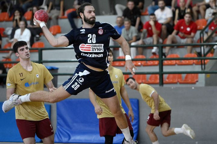 Handball Premier: Άνετο διπλό του Ολυμπιακού που συνεχίζει στην κορυφή