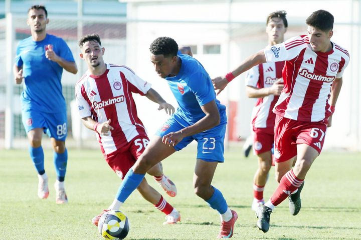 Super League 2: Ο Ολυμπιακός Β’ πήρε βαθμό στις καθυστερήσεις με τον Πανιώνιο, σκόνταψε ο Ηρακλής με τον Αστέρα AKTOR Β’