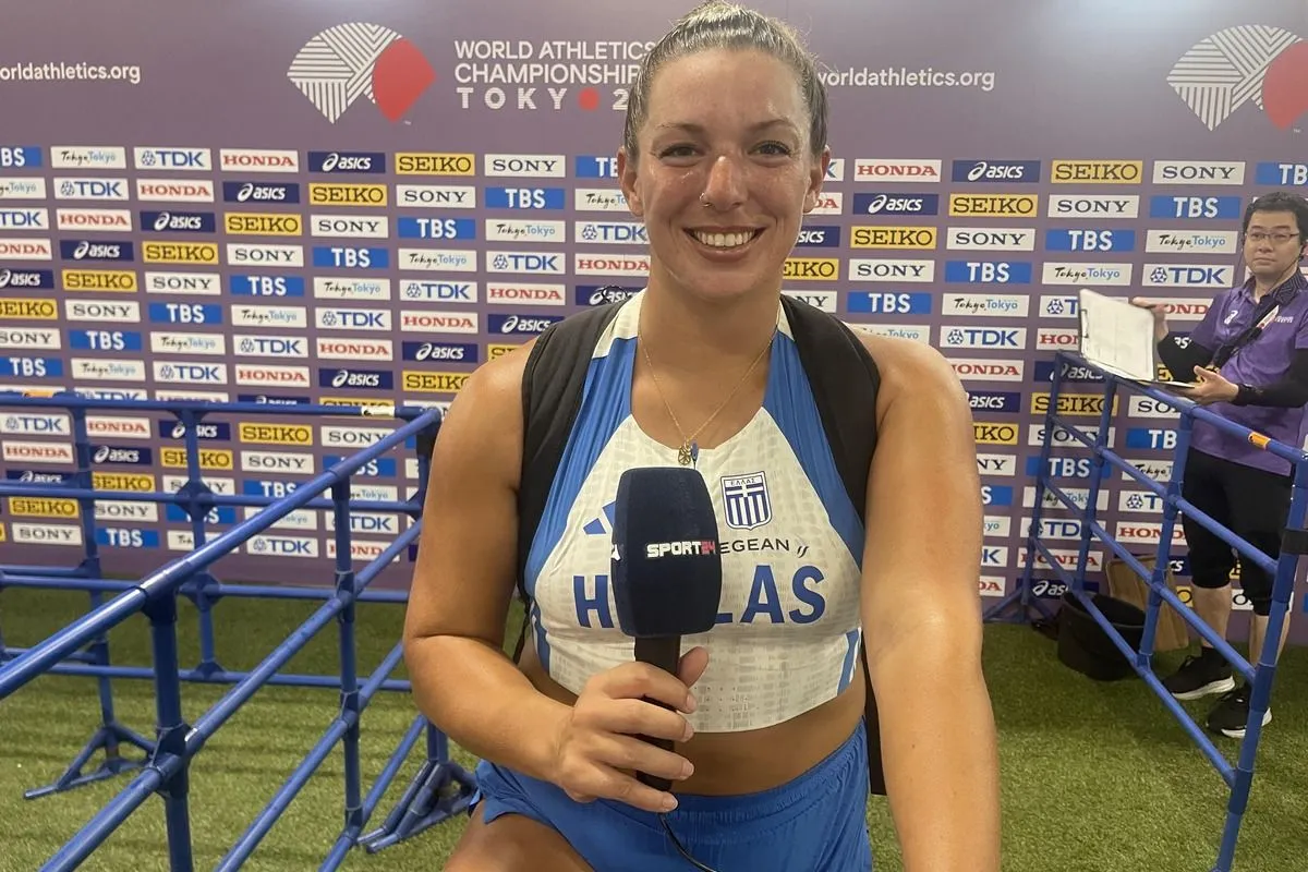 Σκαρβέλη: “Είμαι λίγο στενοχωρημένη με τον αποκλεισμό, αν και έκανα την κορυφαία εμφάνισή μου σε Παγκόσμιο Πρωτάθλημα”