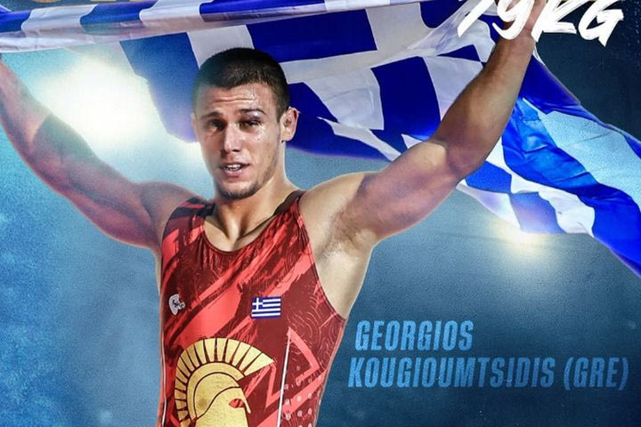 Γιώργος Κουγιουμτσίδης: Το μυθικό εικαστικό της Παγκόσμιας Ομοσπονδίας για τον Έλληνα πρωταθλητή