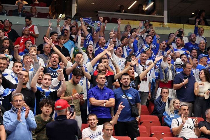 EuroBasket 2025, Εθνική Ελλάδας: Οι Έλληνες κέρδισαν τη “μάχη” της κερκίδας απέναντι στους Τούρκους, περίπου 3.000 στη Riga Arena