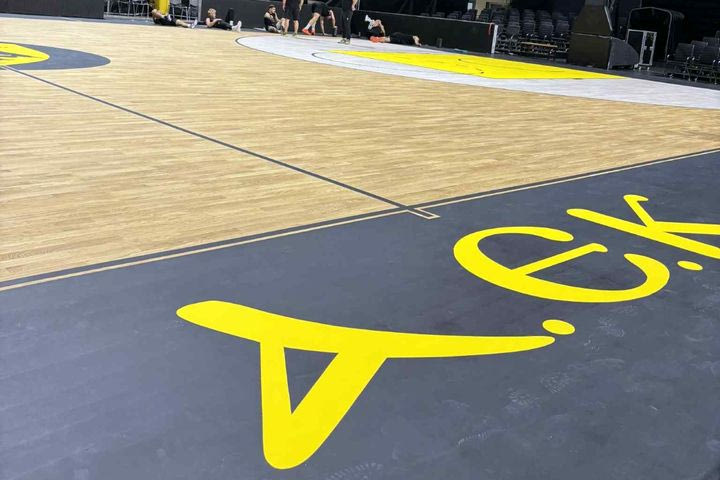 ΑΕΚ: Αυτό είναι το νέο παρκέ της SUNEL Arena
