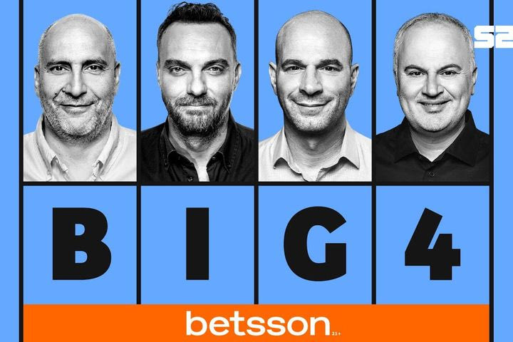 LIVE BIG 4 by Betsson για όλα τα τελευταία νέα σε ποδόσφαιρο και μπάσκετ