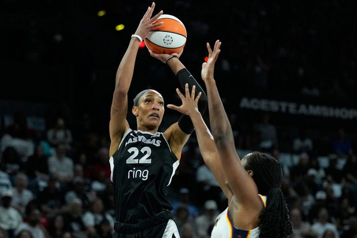 WNBA: Η Γουίλσον έβαλε 25άρα για το 1-1 των Έισις κόντρα στις Φίβερ, γύρισαν από το -20 οι Μέρκιουρι και κέρδισαν στην παράταση τις Λινξ