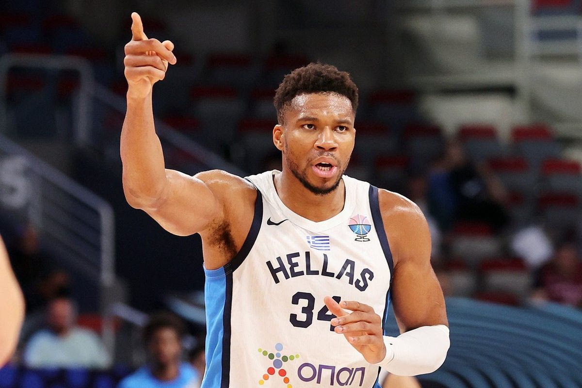 Ο Γιάννης Αντετοκούνμπο