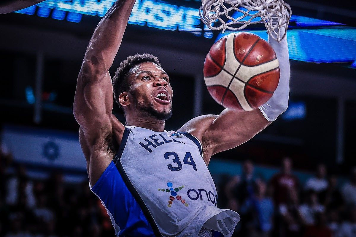 Ο Γιάννης Αντετοκούνμπο