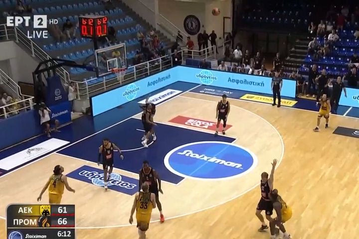 Το ασύλληπτο buzzer-beater τρίποντο του Μπάρτλεϊ από τα εννέα μέτρα στο ΑΕΚ – Προμηθέας
