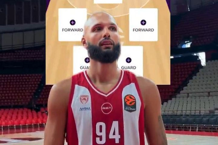 Ο Εβάν Φουρνιέ επέλεξε την αρχική του πεντάδα στο EuroLeague Fantasy και εμπιστεύτηκε απόλυτα τους συμπαίκτες του στον Ολυμπιακό