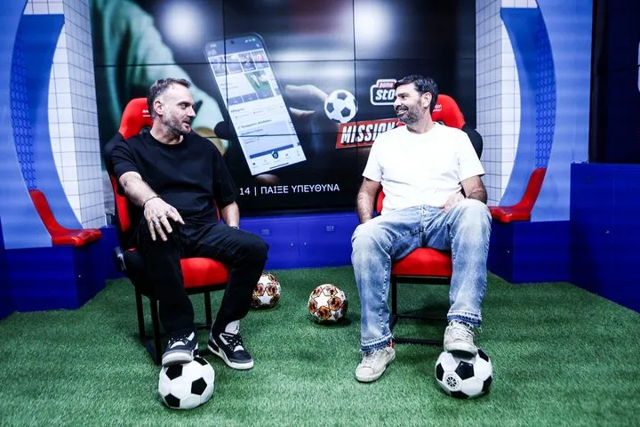 Οι Θέμης Καίσαρης και Παντελής Βλαχόπουλος