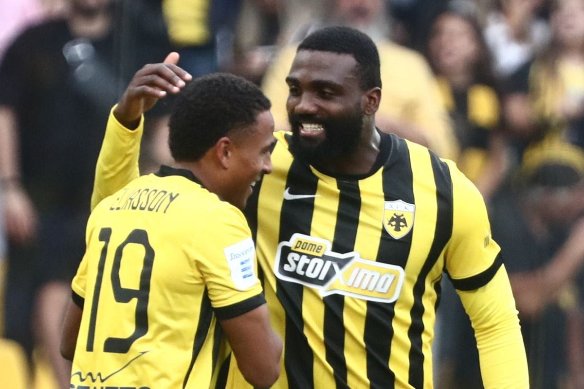 H αγκαλιά του Ελίασον με τον Πιερό