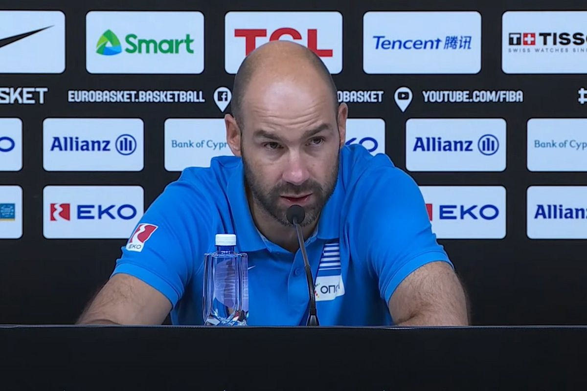 Ο Βασίλης Σπανούλης