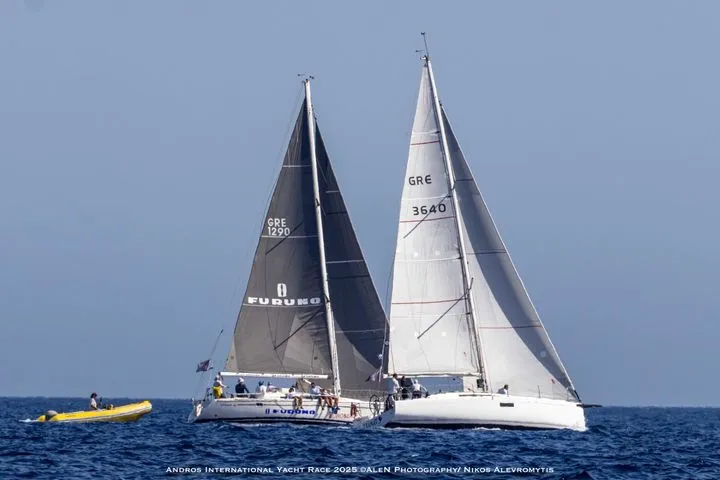 Το σκάφος Giorgio – Furuno Eurobulk – Euroseas την πρωτιά στο Eurobank Διεθνή Ιστιοπλοϊκό Αγώνα Άνδρου