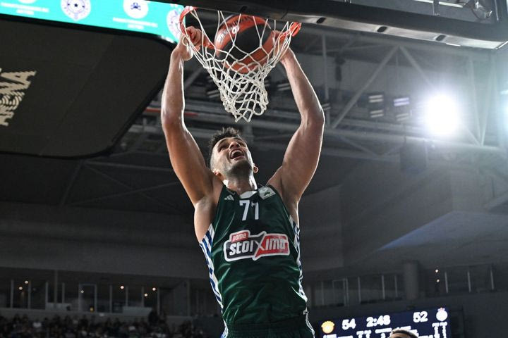 Παναθηναϊκός AKTOR – Παρτίζαν 91-82: Διπλός Γιούρτσεβεν και ορεξάτος Ναν οδήγησαν τους πράσινους στο πρώτο σοβαρό τεστ