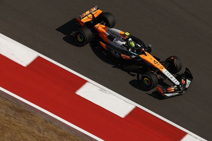 O Νόρις 3 δέκατα ταχύτερος των Πιάστρι-Φερστάπεν στο FP1 του Όστιν, λίγο πριν το Sprint Qualifying