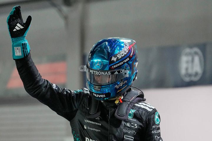 O Ράσελ στην πολ ποζίσιον της Σιγκαπούρης, αιχμές του Φερστάπεν ότι τον εμπόδισε ο Νόρις