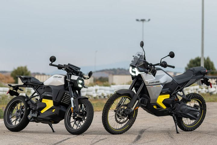 Ντεμπούτο στην Ελλάδα για τις ηλεκτρικές μοτοσικλέτες Can-Am Pulse και Origin
