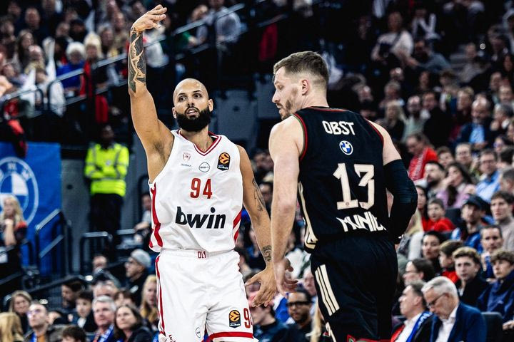 Η βαθμολογία της EuroLeague μετά από τον περίπατο του Ολυμπιακού στο Μόναχο