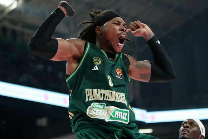 Παναθηναϊκός AKTOR – Βιλερμπάν: Το Pick and Roll με τον Χολμς που “ζέστανε” τον Αμερικανό και οι 37 πόντοι που πρόσφερε ο Ναν