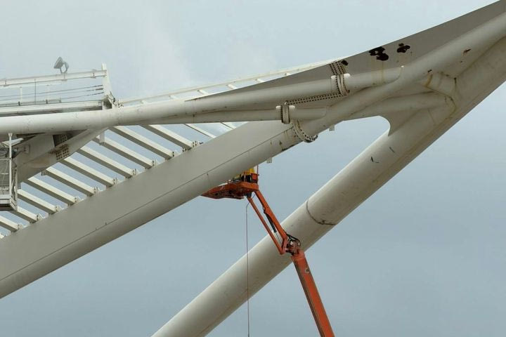 Ξεκίνησαν οι εργασίες συντήρησης στο στέγαστρο Καλατράβα στο ΟΑΚΑ