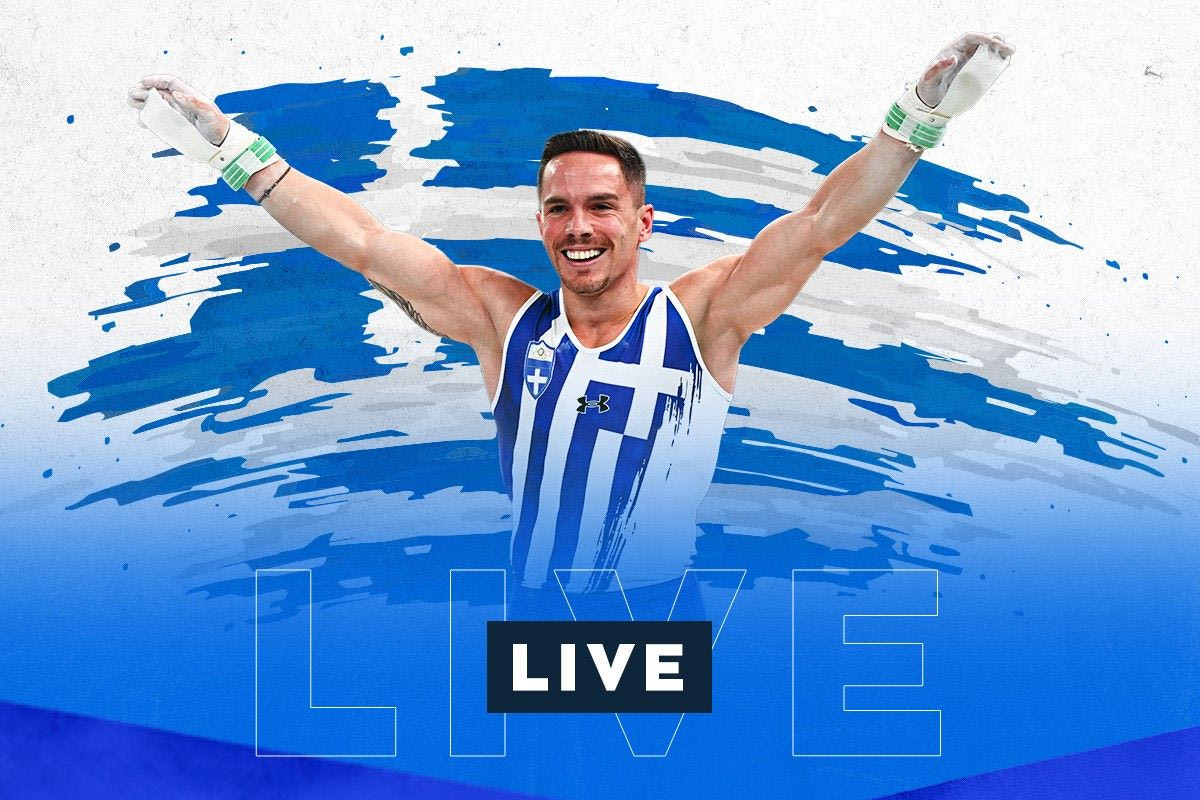 LIVE η προσπάθεια του Λευτέρη Πετρούνια στον τελικό των κρίκων στο Παγκόσμιο Πρωτάθλημα Ενόργανης