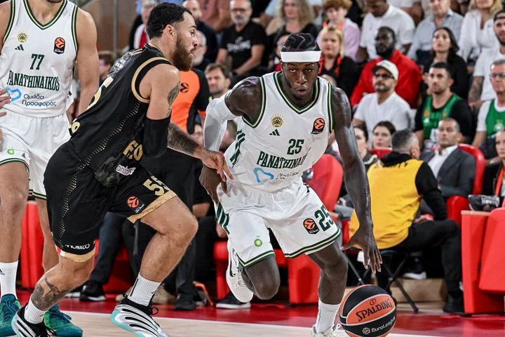 Ο Παναθηναϊκός δεν είχε διάρκεια και ψηλούς στο Πριγκιπάτο: Δεν έφτασε η προσπάθεια του Ναν και του Σλούκα κόντρα στη Μονακό