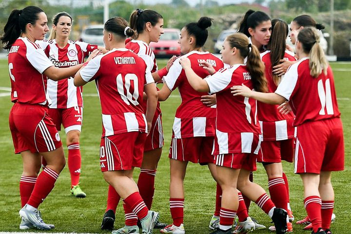 Ολυμπιακός, ποδόσφαιρο γυναικών: Η ομάδα των ερυθρόλευκων πέτυχε 30 γκολ σε τρία παιχνίδια στο πρωτάθλημα της Γ’ Κατηγορίας