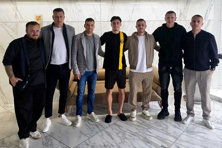 Υπέροχη πρωτοβουλία: Αντιπροσωπεία του ΠΣΑΠΠ με Πέλκα και Ντέλετιτς επισκέφθηκαν στο νοσοκομείο τον Βοριαζίδη