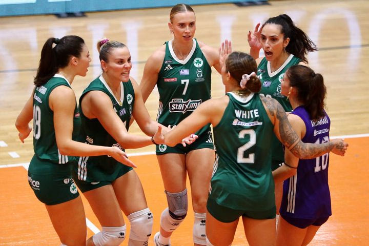 Παναθηναϊκός – Άρης 3-0: Άνετη πρεμιέρα για τις πράσινες και πρώτο τρίποντο στη σεζόν