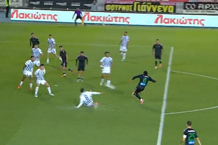 Πολύ κοντά στο 1-0 ο Παναθηναϊκός με το σουτ του Ρενάτο Σάντσες να σταματά στο δοκάρι