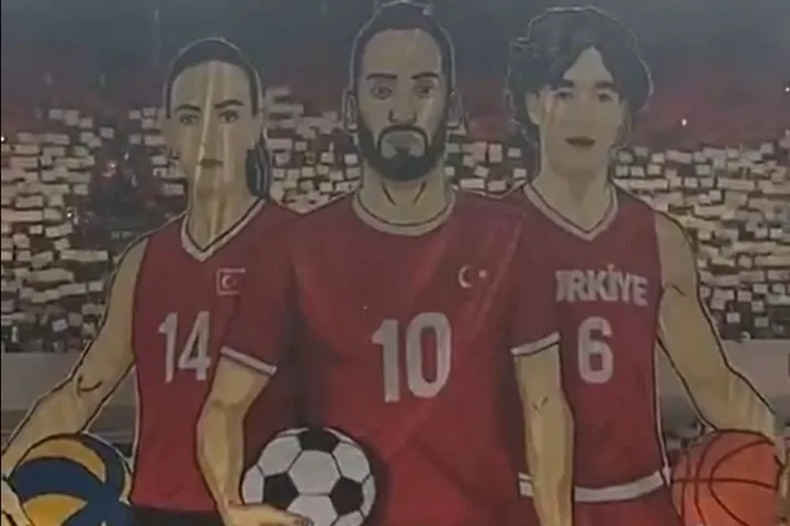 Παγκόσμιο Κύπελλο: Εντυπωσιακό κορεό με πρωταγωνιστή τον Τζέντι Όσμαν από τους Τούρκους οπαδούς