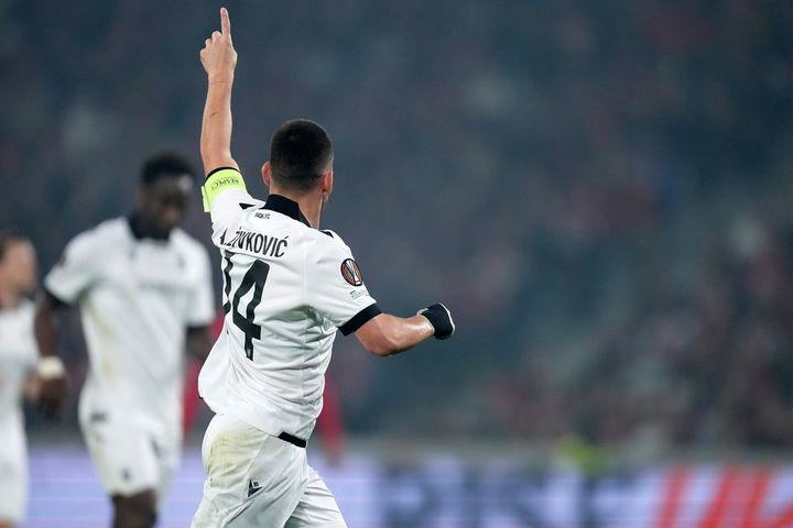 Ο ΠΑΟΚ χτύπησε ξανά: Ο Ζίβκοβιτς βγήκε στην πλάτη της άμυνας και με το αριστερό πλάσαρε για το 2-0