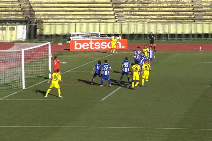 Ο Ρόουζ με κεφαλιά προς τα πίσω άνοιξε το σκορ για τον Άρη