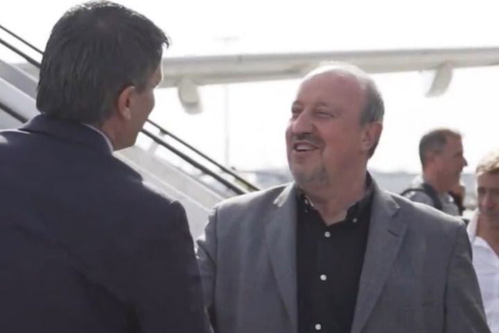 Παναθηναϊκός: Το VIDEO των πράσινων από την άφιξη του Ράφα Μπενίτεθ στην Αθήνα