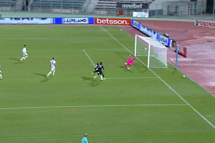 To 1-0 από την Athens Kallithea με το σουτ-κεραυνό του Καντίγιο