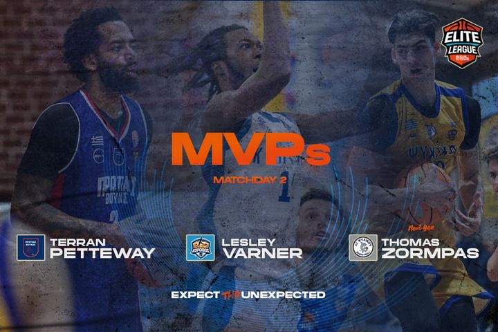 Elite League: Πέτεγουεϊ και Βάρνερ οι πολυτιμότεροι της 2ης αγωνιστικής