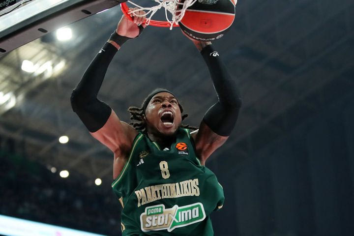 Παναθηναϊκός AKTOR – Βιλερμπάν 91-85: Ο Χολμς κέρασε πληθωρικό double-double για τα γενέθλιά του