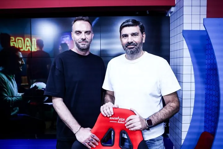 Οι Θέμης Καίσαρης και Παντελής Βλαχόπουλος