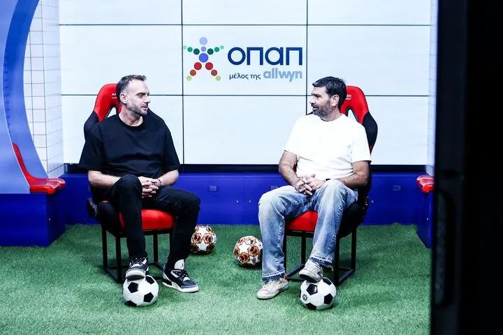 Οι Θέμης Καίσαρης και Παντελής Βλαχόπουλος