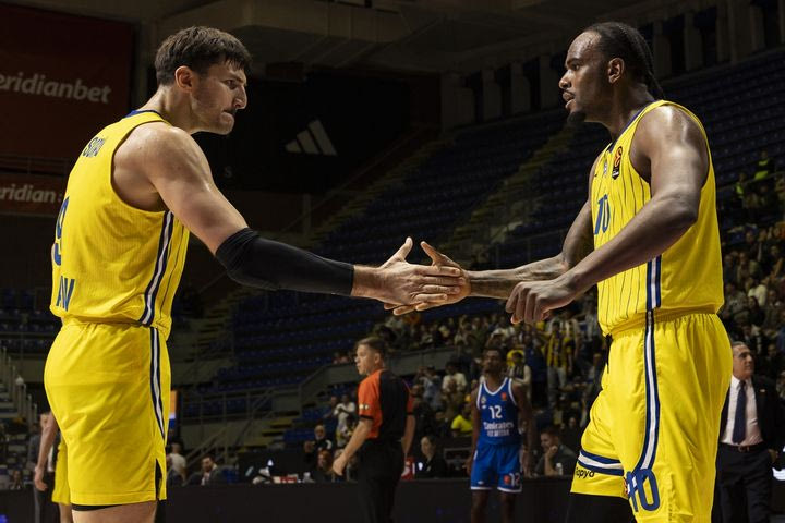 Η βαθμολογία της EuroLeague μετά την οριακή νίκη της Μακάμπι επί της Ρεάλ