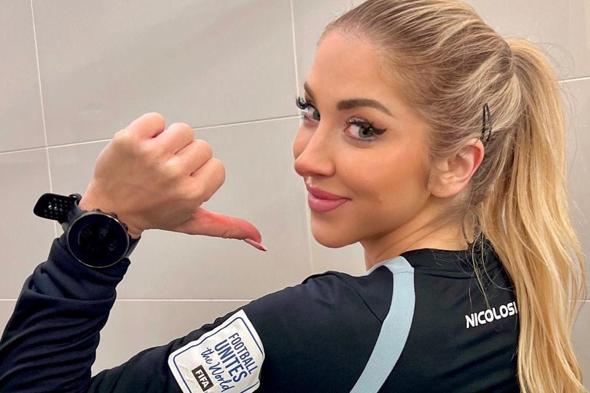 Η Μανουέλα Νικολόζι μιλά για τον σεξισμό στη διαιτησία: “Μου είπαν να προσπαθήσω να περνάω απαρατήρητη γιατί είμαι πολύ εμφανίσιμη”