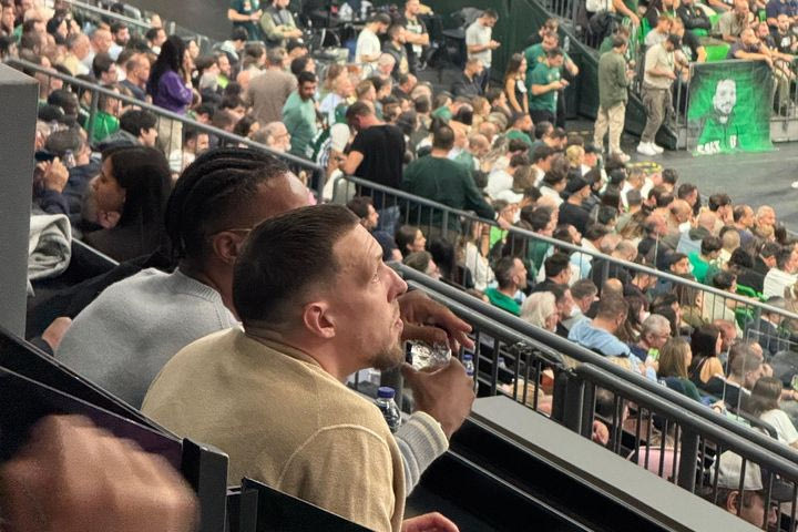 EuroLeague: Οι παίκτες της Μονακό παρακολουθούν το Παναθηναϊκός – Μακάμπι στο Telecom Center Athens