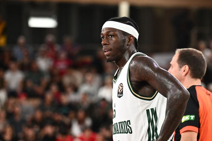 Ο Κέντρικ Ναν ξεπέρασε τους 1500 πόντους στην EuroLeague σε μόλις 83 παιχνίδια με τον Παναθηναϊκό AKTOR