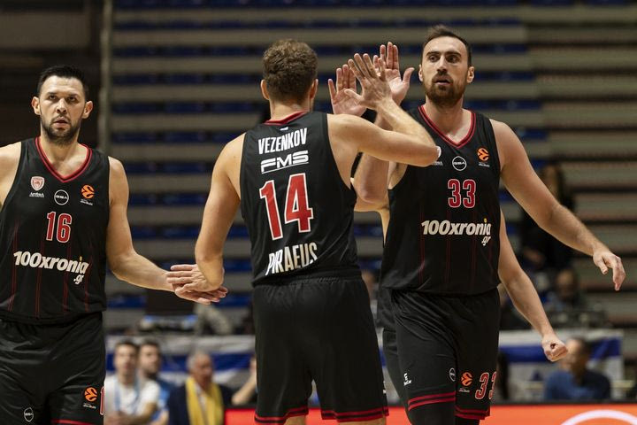Η βαθμολογία της EuroLeague: Ξανά θετικός ο Ολυμπιακός, μετά από την 5η αγωνιστική