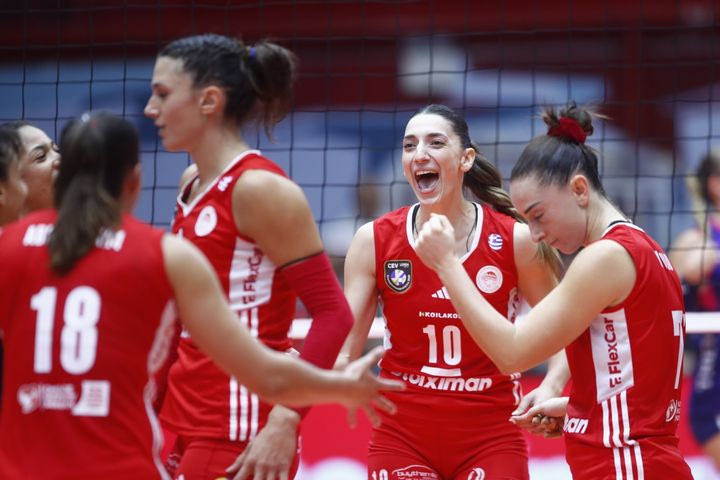 Ολυμπιακός, βόλεϊ γυναικών: Πού θα δείτε το ματς των ερυθρολεύκων κόντρα στη Βάσας στον Ρέντη για τον 3ο γύρο του Champions League