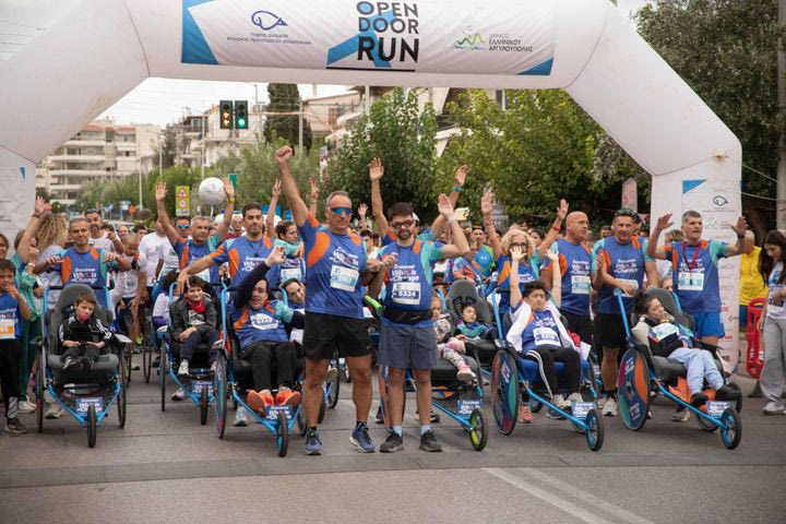OPEN DOOR RUN: Με ρεκόρ συμμετοχών και μήνυμα στήριξης και συμπερίληψης