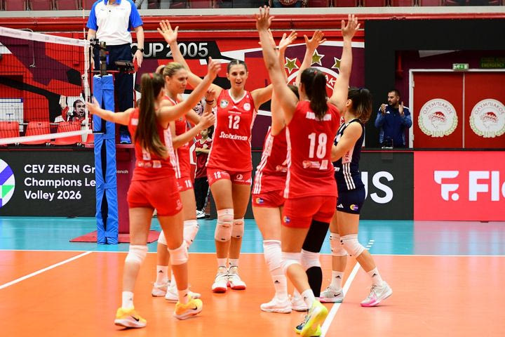 Αστερίξ Μπέβερεν – Ολυμπιακός 0-3: Θριαμβευτική πρόκριση στον 3ο προκριματικό γύρο του CEV Champions League