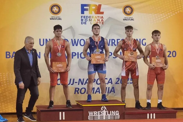 Θρίαμβος της Ελλάδας με πέντε μετάλλια στο Βαλκανικό Πρωτάθλημα Πάλης U15