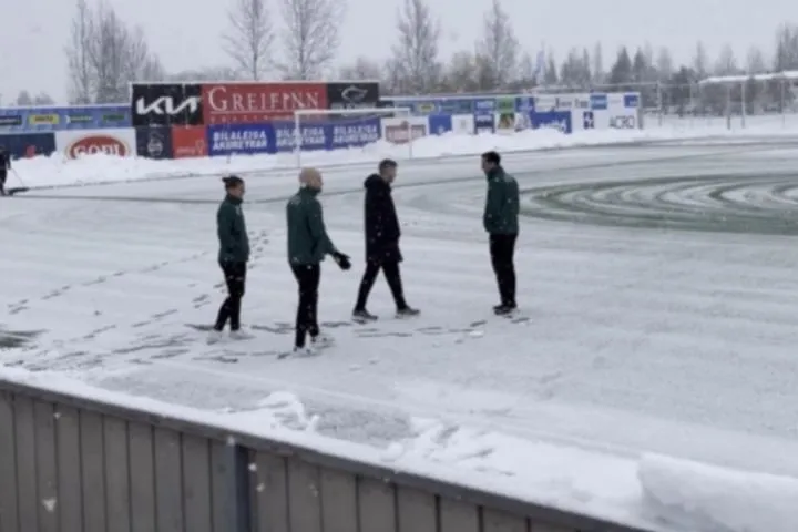 ΠΑΟΚ: Αναβολή του αγώνα της Κ19 του Δικεφάλου κόντρα στην Ακουρέιρι λόγω σφοδρής χιονόπτωσης