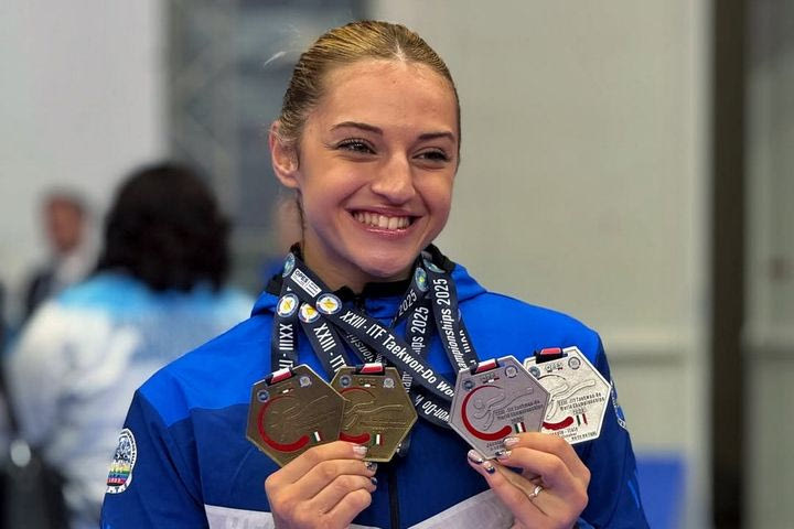 Παγκόσμιο Πρωτάθλημα Ταεκβοντό: Σάρωσε με δύο χρυσά και δύο ασημένια μετάλλια η Παπαδιώτη, ιστορική διάκριση για την Ελλάδα